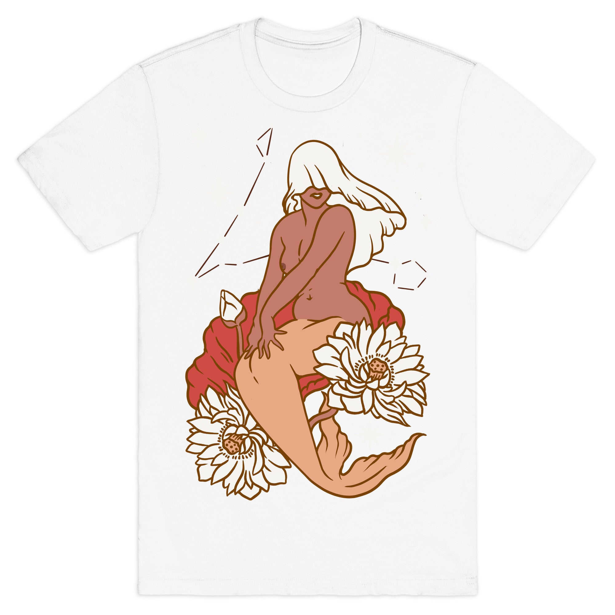 Zodiac Pinup Pisces T-Shirt